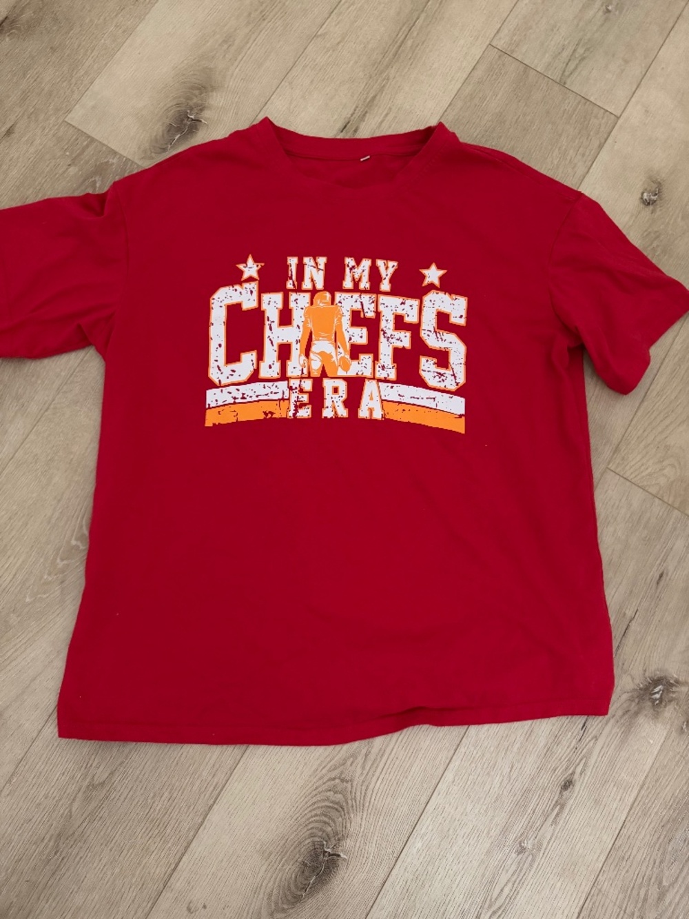 NFL Chiefs tshirt medium adult Taylor swift red era